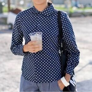 Like new comme des garcons comme des garcons polka dot blouse made in Japan